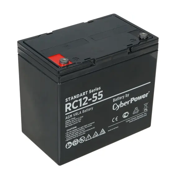 Аккумулятор для ИБП Cyberpower RC 12-55 55 А/ч 12 В