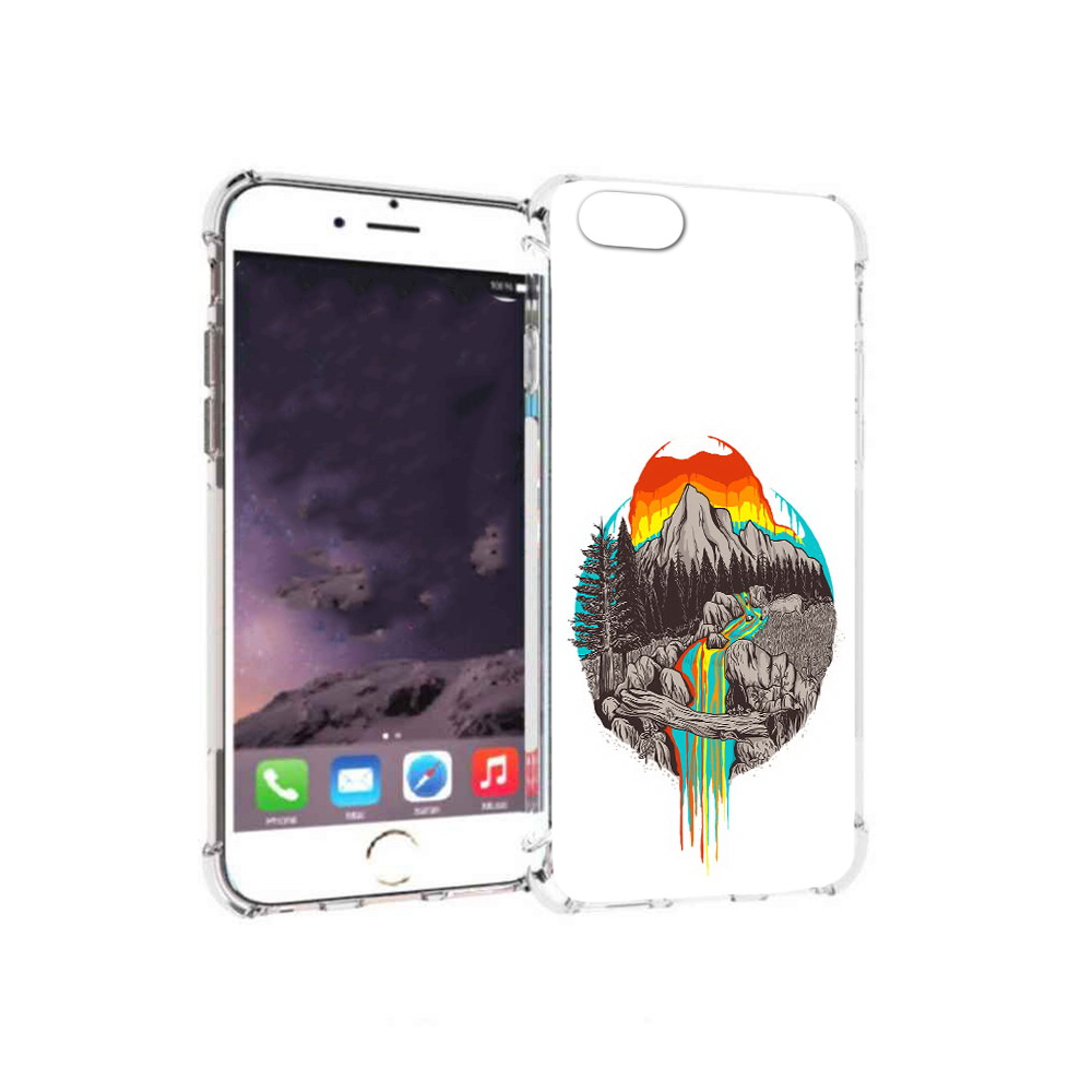 

Чехол MyPads Tocco для Apple iPhone 6 Радужный водопад (PT54043.605.144), Прозрачный, Tocco