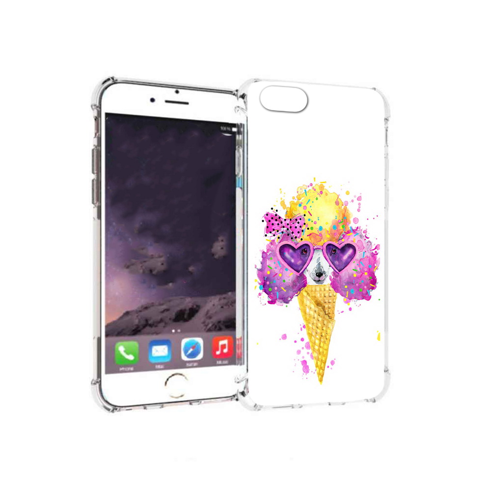 

Чехол MyPads Tocco для Apple iPhone 6 Рожок (PT54043.605.146), Прозрачный, Tocco