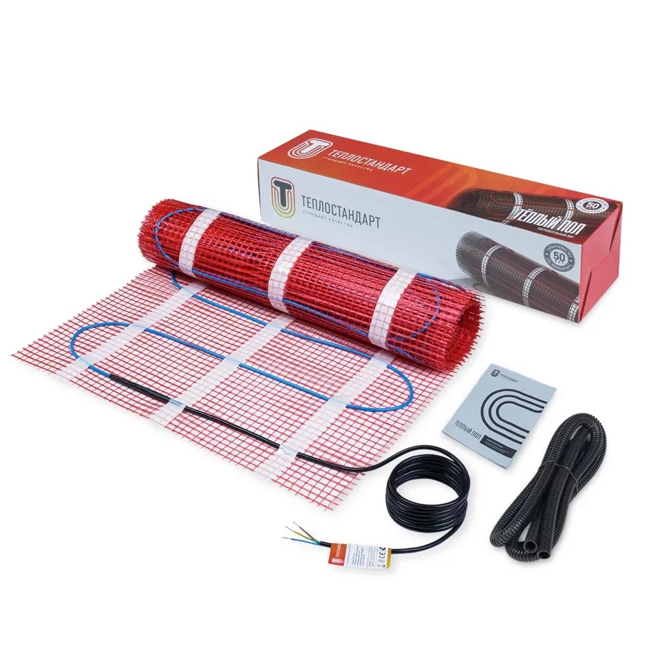 

Нагревательный мат Теплостандарт, 750 Вт, 5 кв.м, TPS 5 кв.м., 750 Вт