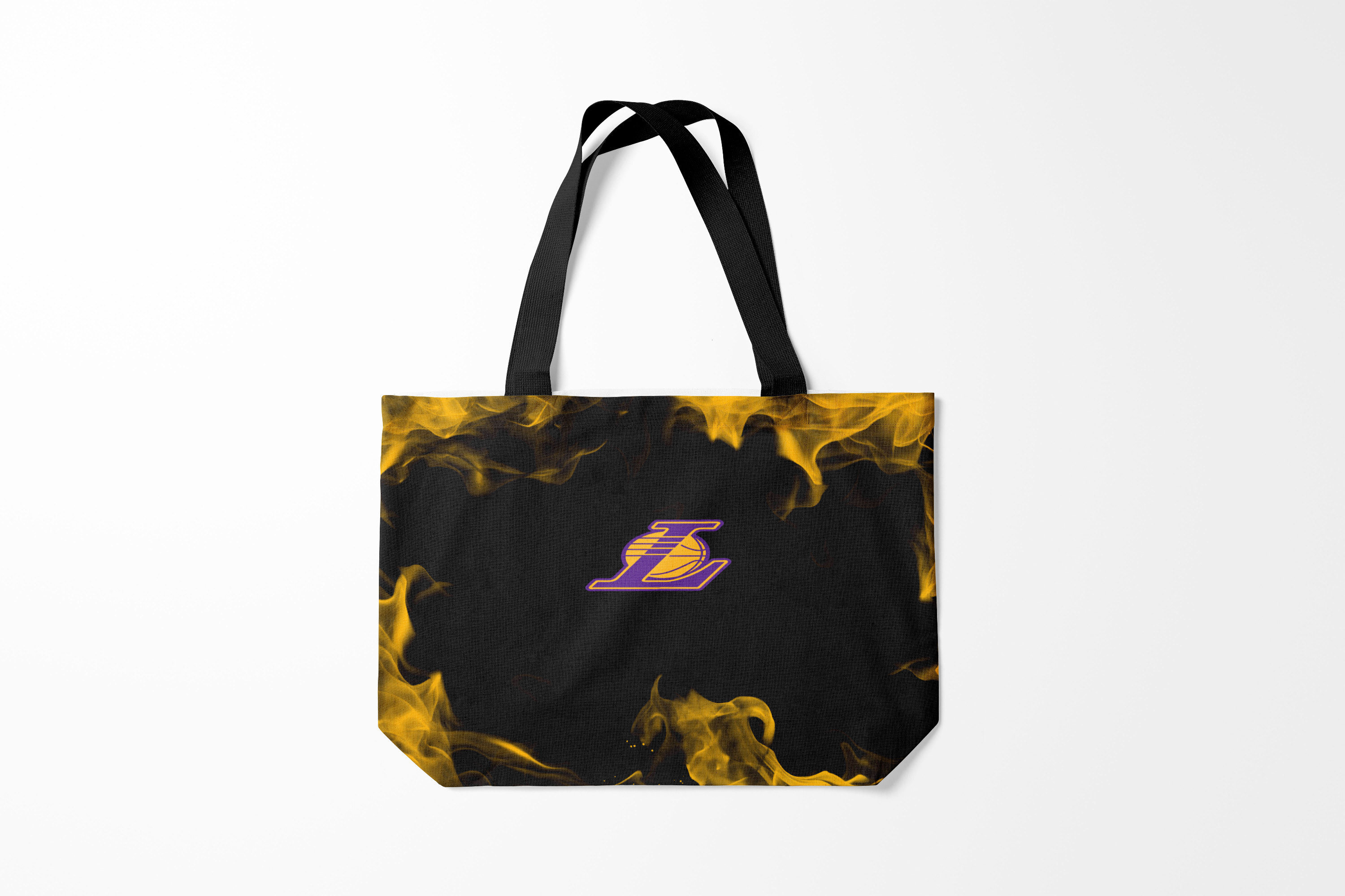 

Сумка шoппер унисекс Burnettie Los Angeles Lakers Kobe Bryant, черный, Los Angeles Lakers Kobe Bryant