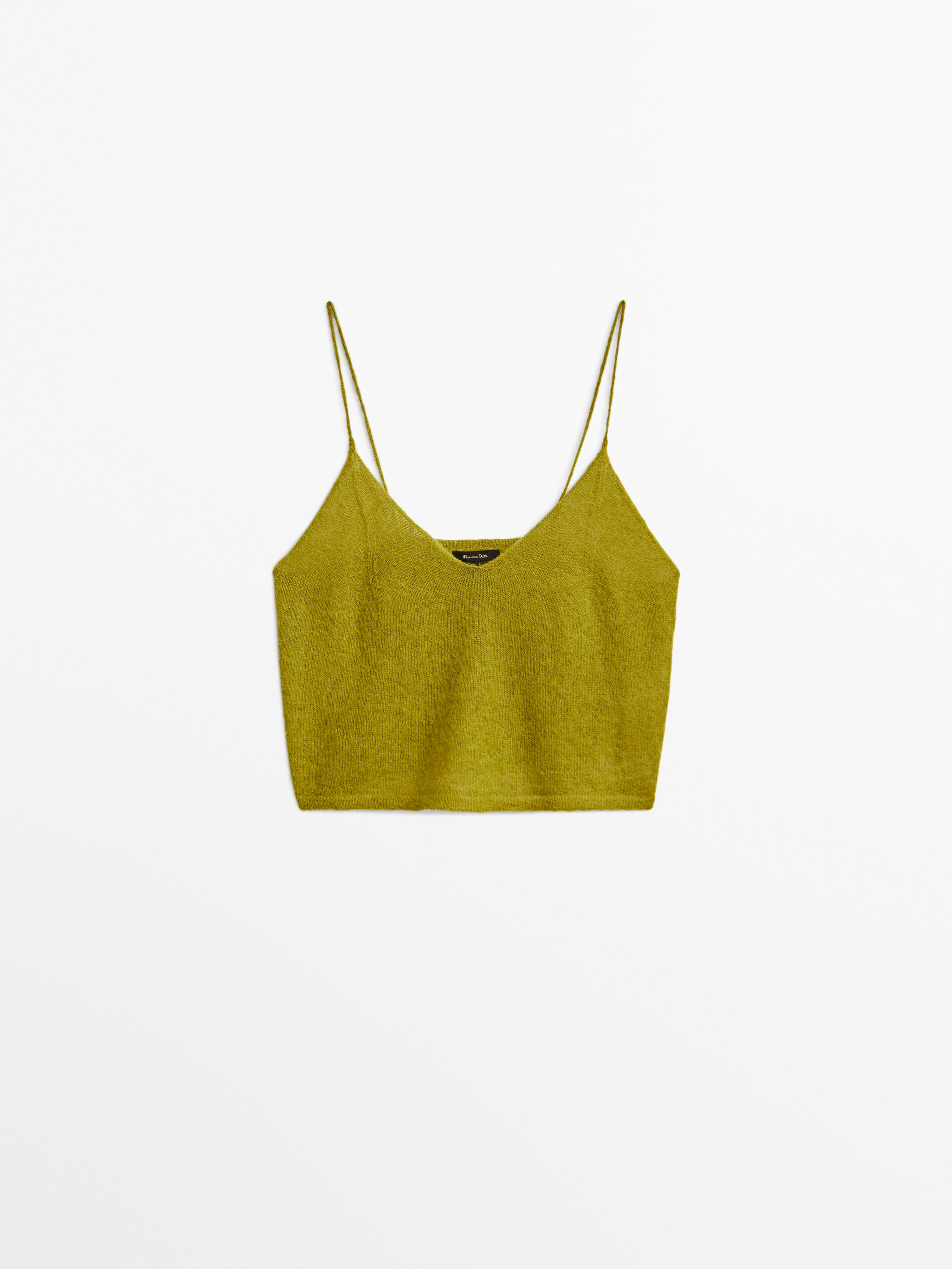 

Топ женский Massimo Dutti 05718634536 зеленый M, 05718634536