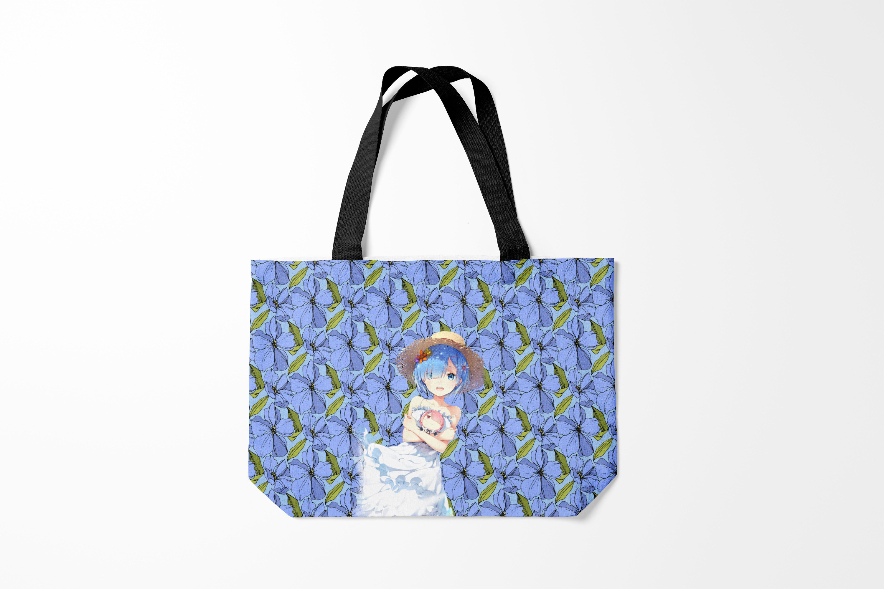 

Сумка шoппер унисекс Burnettie Re Zero, голубой, Re Zero
