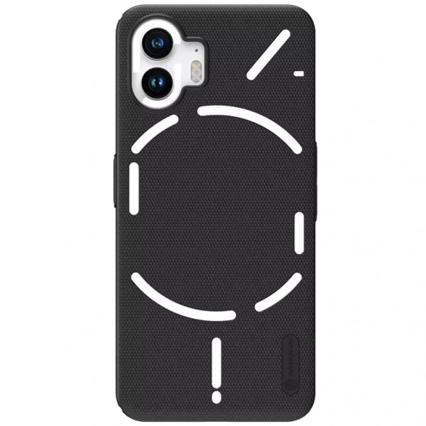 

Матовый чехол Nillkin Super Frosted Shield для Nothing Phone 2, черный, Super Frosted Shield
