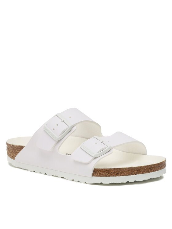 

Шлепанцы Arizona Bs 1019061 Birkenstock белый 39 EU, Arizona Bs 1019061