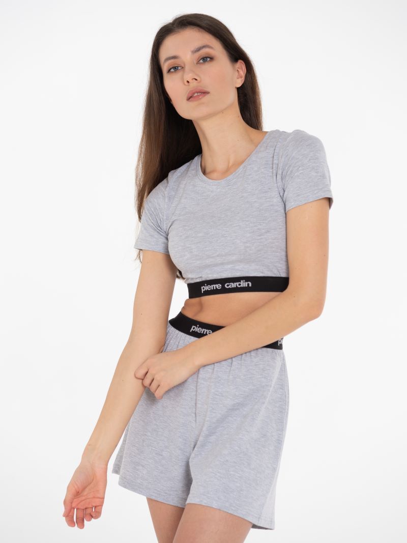 

Футболка женская Pierre Cardin PC30004T серая L, Серый, PC30004T