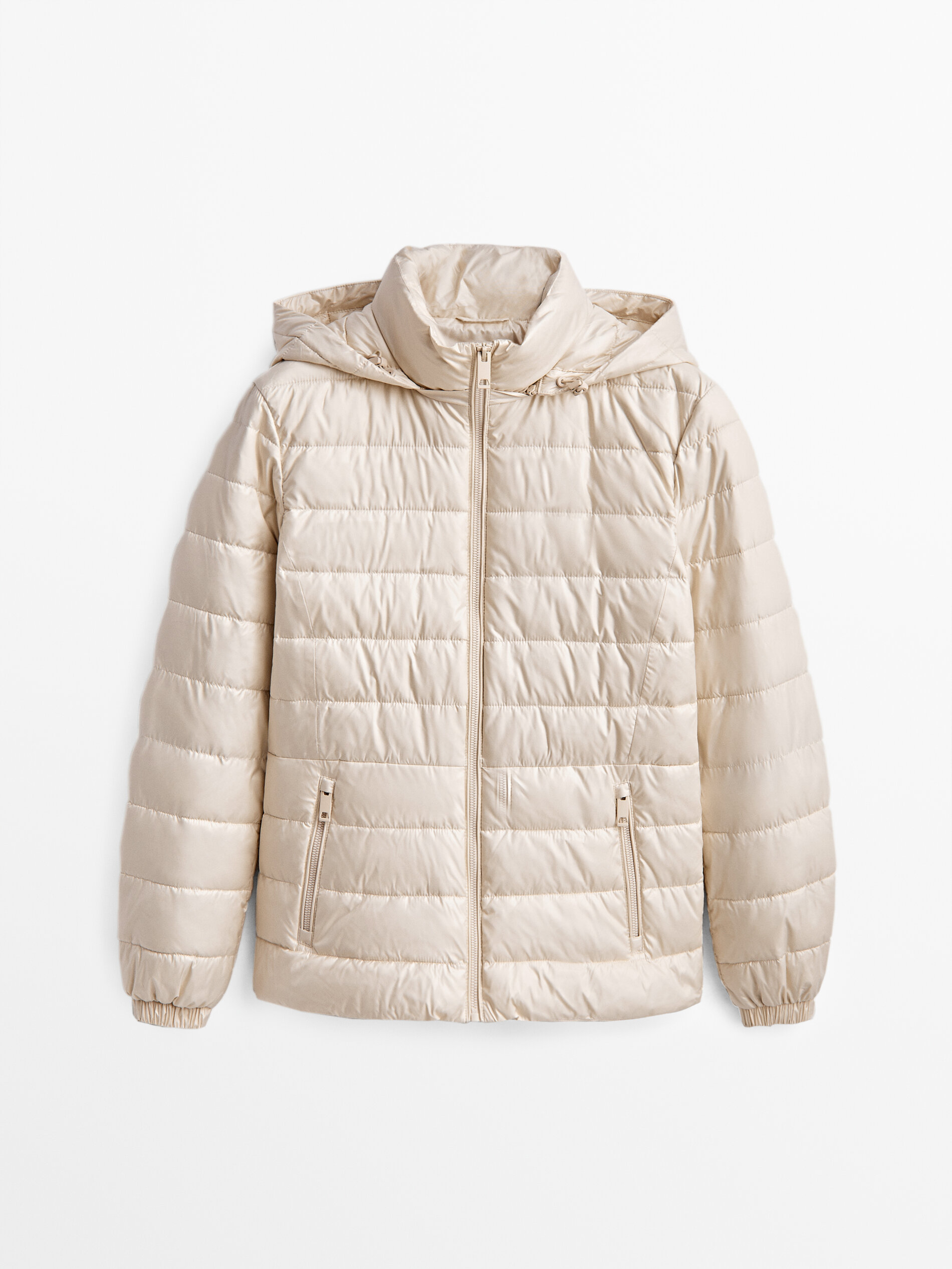 

Куртка женская Massimo Dutti 06700801712 белая M, 06700801712