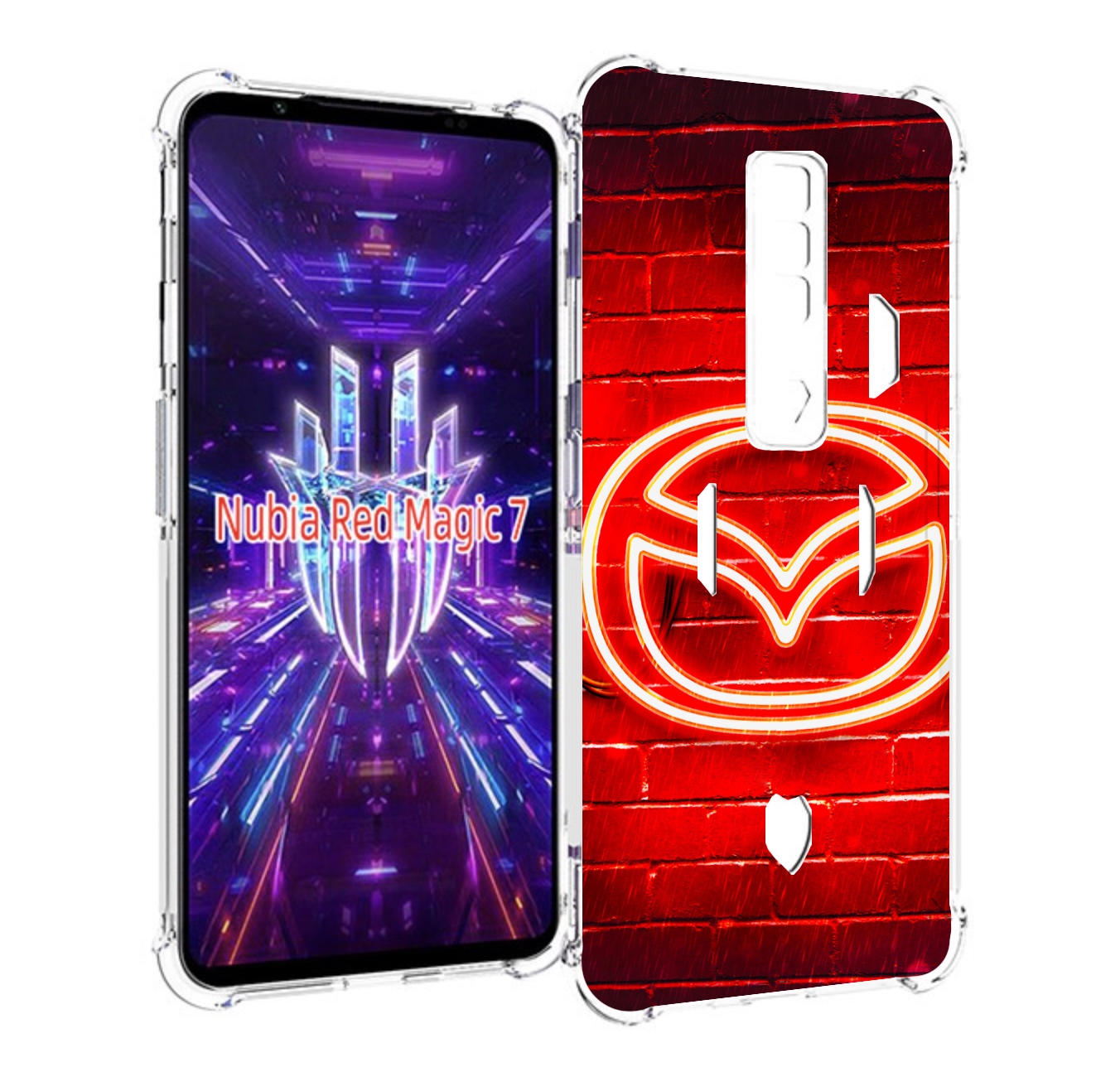 

Чехол MyPads Мазда для ZTE Nubia Red Magic 7, Прозрачный, Tocco