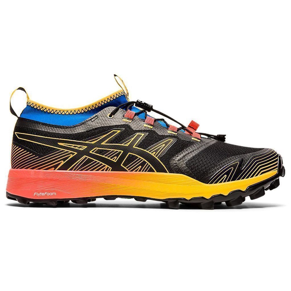 фото Кроссовки мужские asics fujitrabuco 1011a566 черные 9.5 us