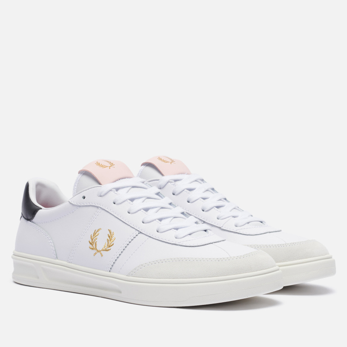

Кеды мужские Fred Perry B400 белые 40 EU, B400