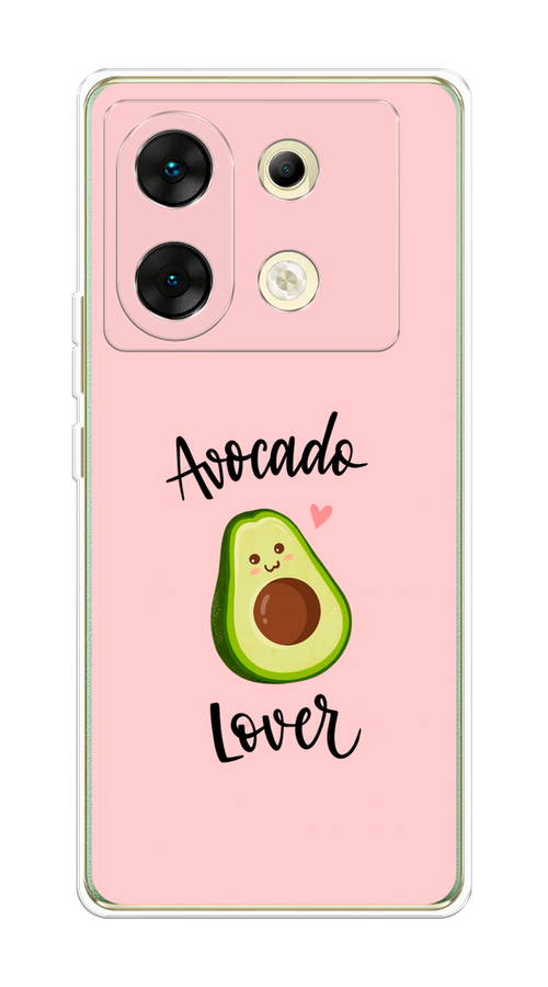 

Чехол на Infinix Zero 30 5G "Avocado lover", Розовый;зеленый, 3104950-1