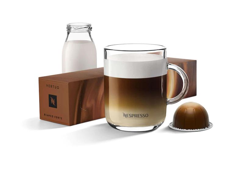 Кофе в капсулах Nespresso Vertuo BIANCO FORTE Barista Creations, 10 шт.