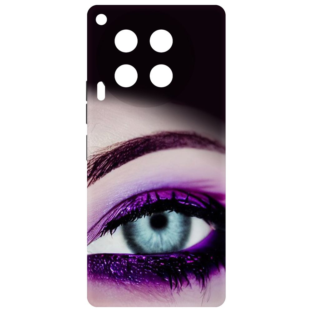 

Чехол-накладка Krutoff Soft Case Взгляд для TECNO Camon 30 черный