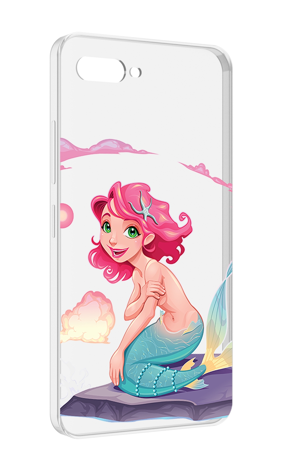 

Чехол MyPads русалочка для ITEL A25 / ITEL A25 Pro / ITEL A35, Прозрачный, Tocco