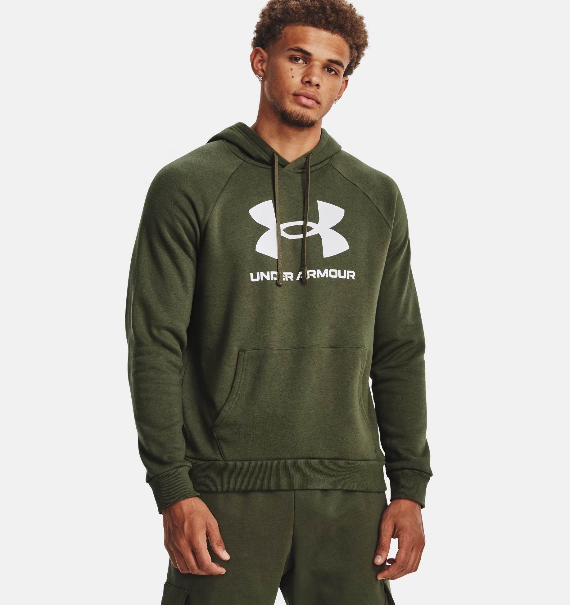 

Толстовка мужская Under Armour 1379758 хаки 3XL, 1379758