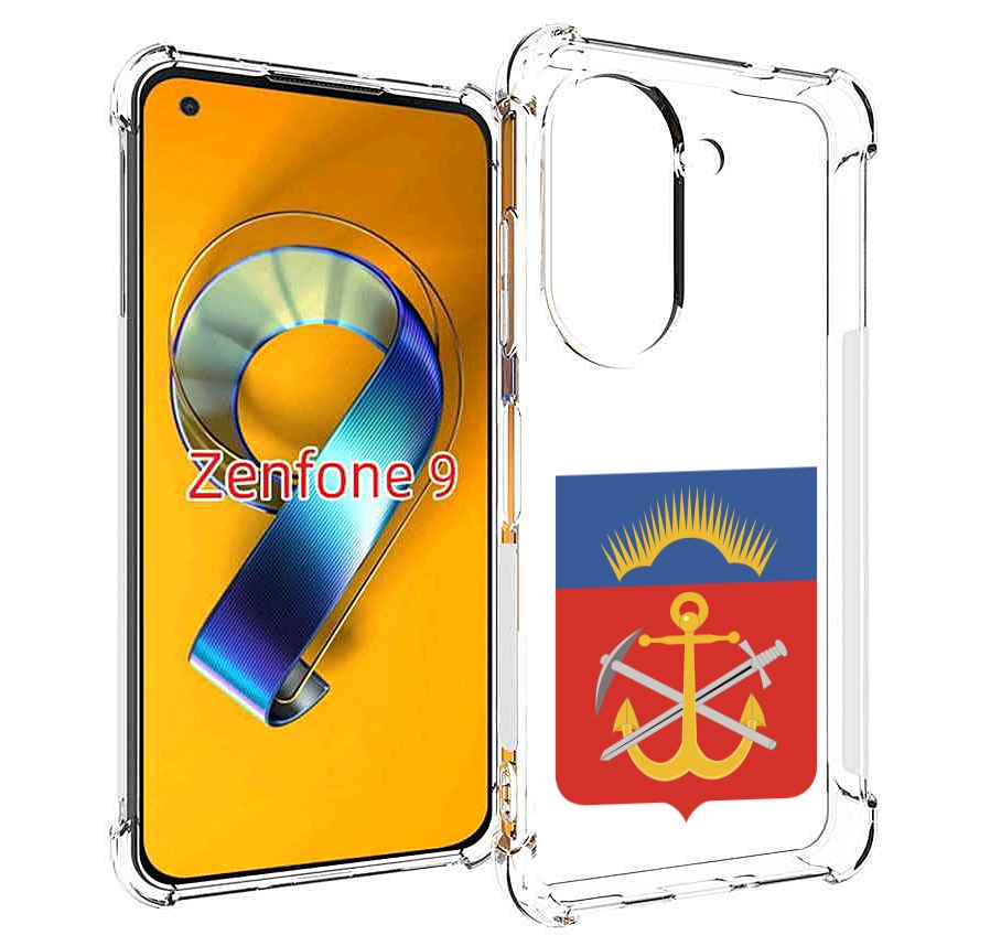 Чехол MyPads герб-мурманская-область для Asus Zenfone 9 (AI2202)