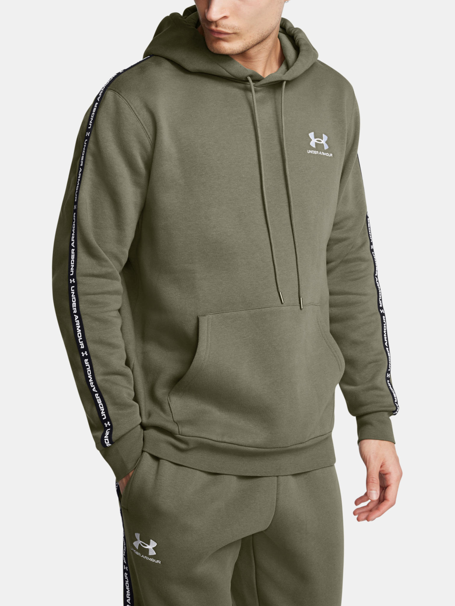 Толстовка мужская Under Armour 1389356 хаки M