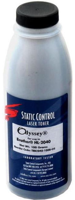 

Тонер для принтера Static Control TRB2040-100B-OS черный 100 грамм