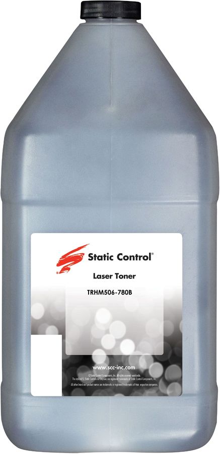 

Тонер для принтера Static Control TRHM506-780B черный 780 грамм