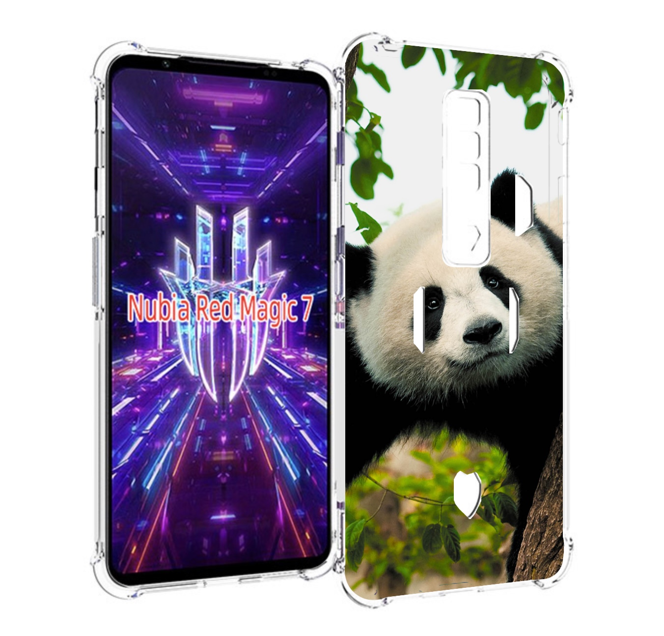 

Чехол MyPads Панда-на-дереве для ZTE Nubia Red Magic 7, Прозрачный, Tocco