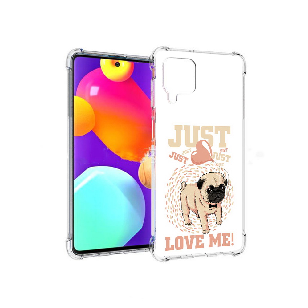 

Чехол MyPads Tocco для Samsung Galaxy M62 Люби меня (PT158430.541.109), Прозрачный, Tocco
