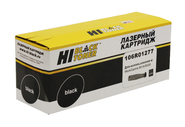 

Тонер-картридж Hi-Black (HB-106R01277) для Xerox WC 5016/5020B, 6,3K