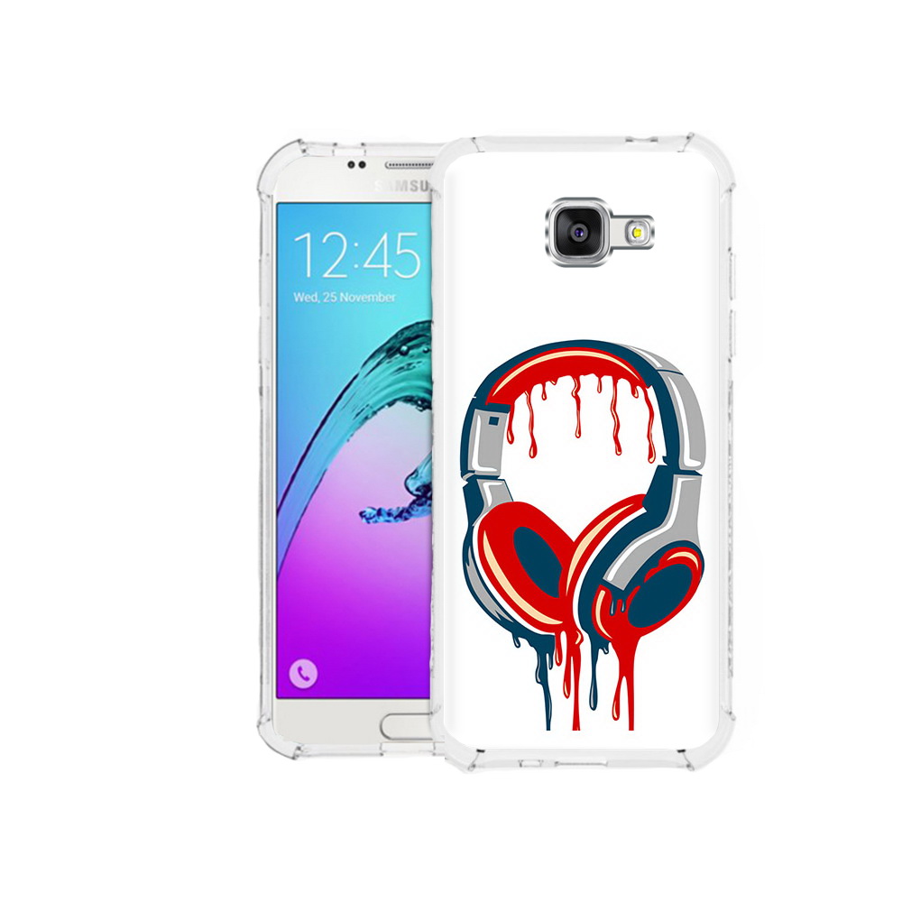 

Чехол MyPads Tocco для Samsung Galaxy A5 (2016) не делай громко (PT25252.581.517), Прозрачный, Tocco