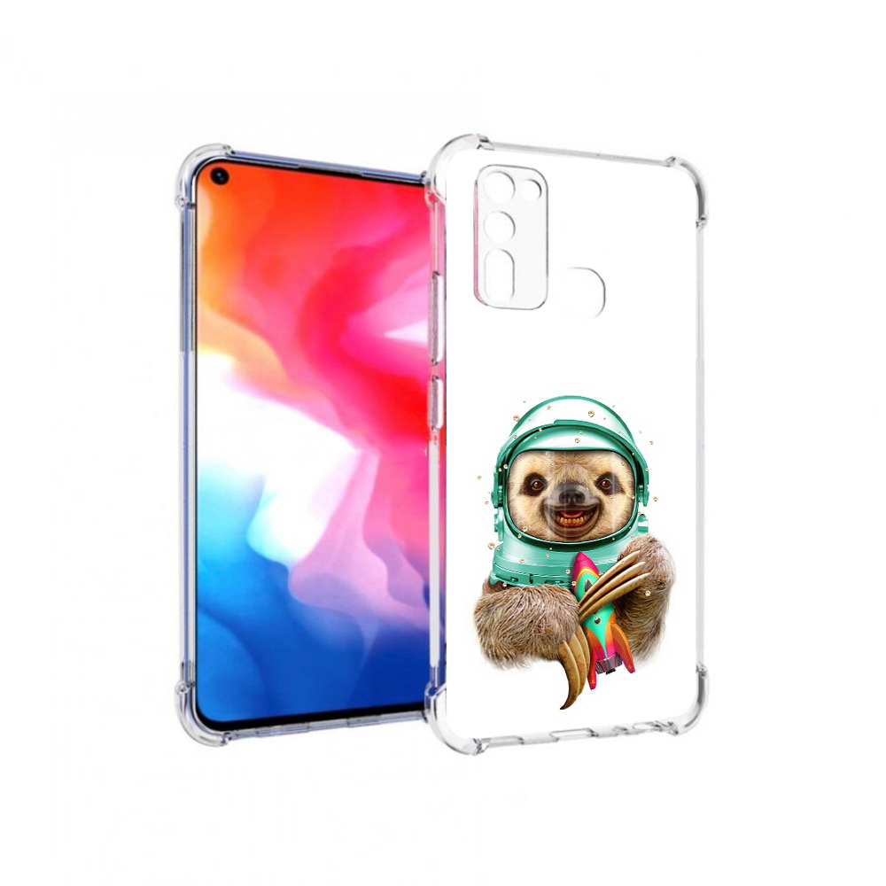 

Чехол MyPads Tocco для Vivo Y50 Ленивец астронавт (PT226982.418.104), Прозрачный, Tocco