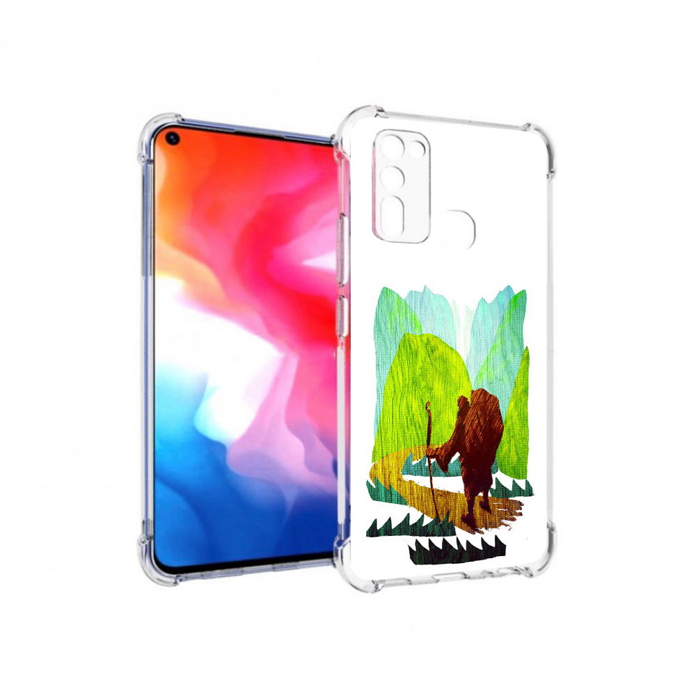 

Чехол MyPads Tocco для Vivo Y50 Лесная тропа (PT226982.418.106), Прозрачный, Tocco