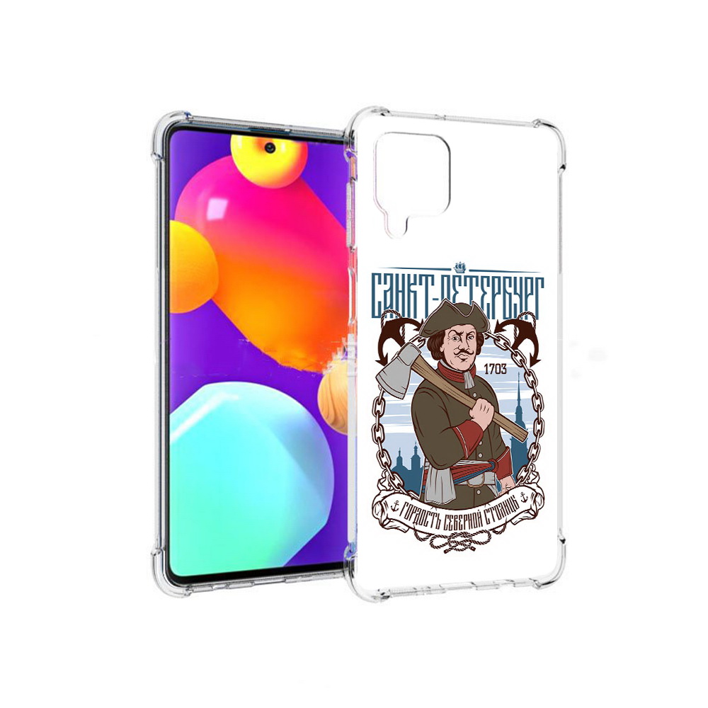 

Чехол MyPads Tocco для Samsung Galaxy M62 Петр первый (PT158430.541.134), Прозрачный, Tocco