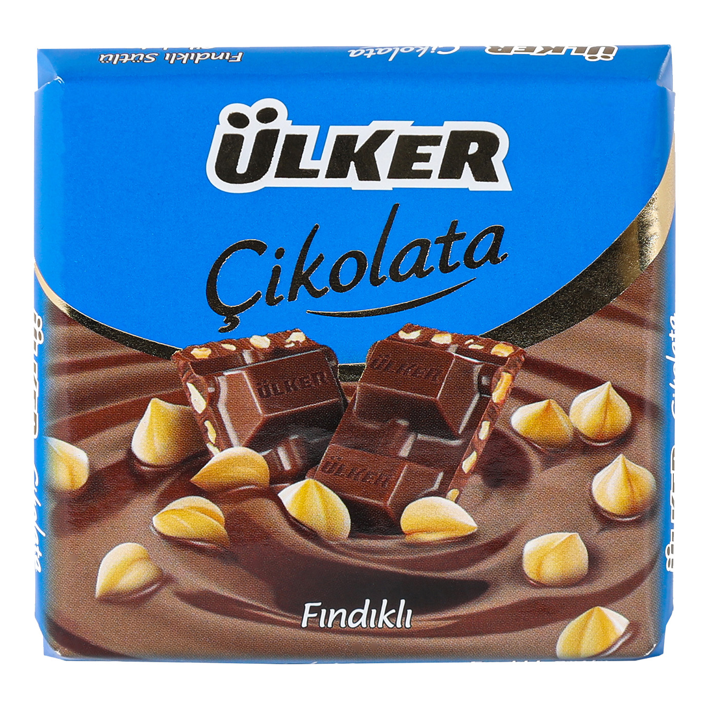 Шоколад Ulker молочный с фундуком 65 г