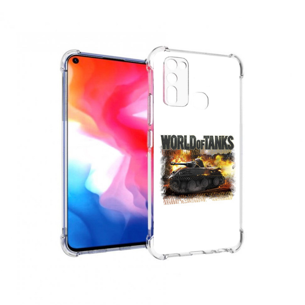 

Чехол MyPads Tocco для Vivo Y50 Мир танков-2 (PT226982.418.118), Прозрачный, Tocco