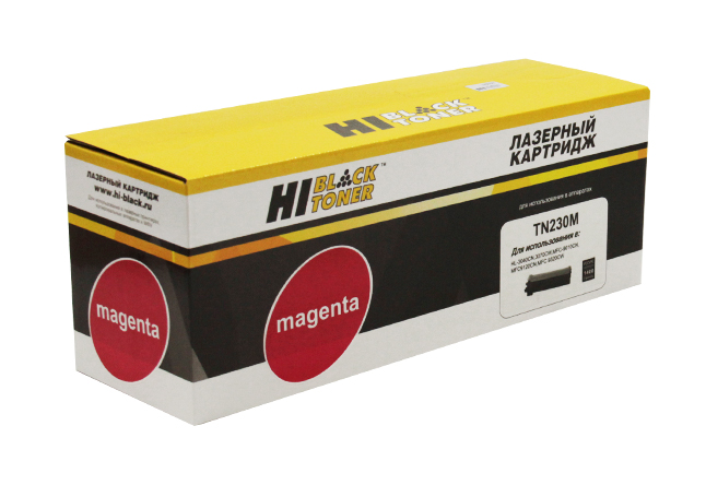 

Тонер-картридж Hi-Black (HB-TN-230M) для Brother HL-3040CN/3070CW/MFC9010CN/9120, M, 1,4K