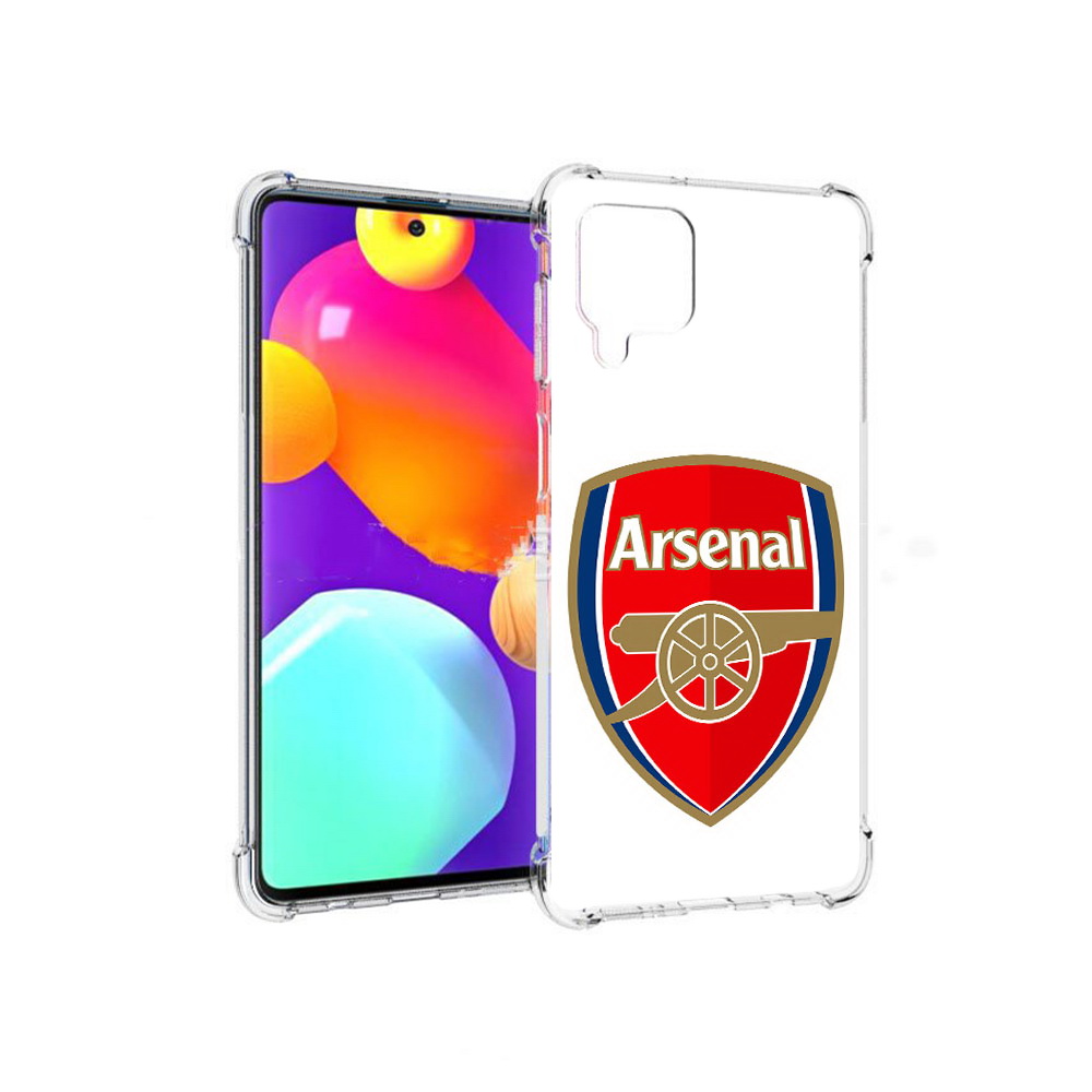 

Чехол MyPads Tocco для Samsung Galaxy M62 ФК Арсенал логотип (PT158430.541.174), Прозрачный, Tocco