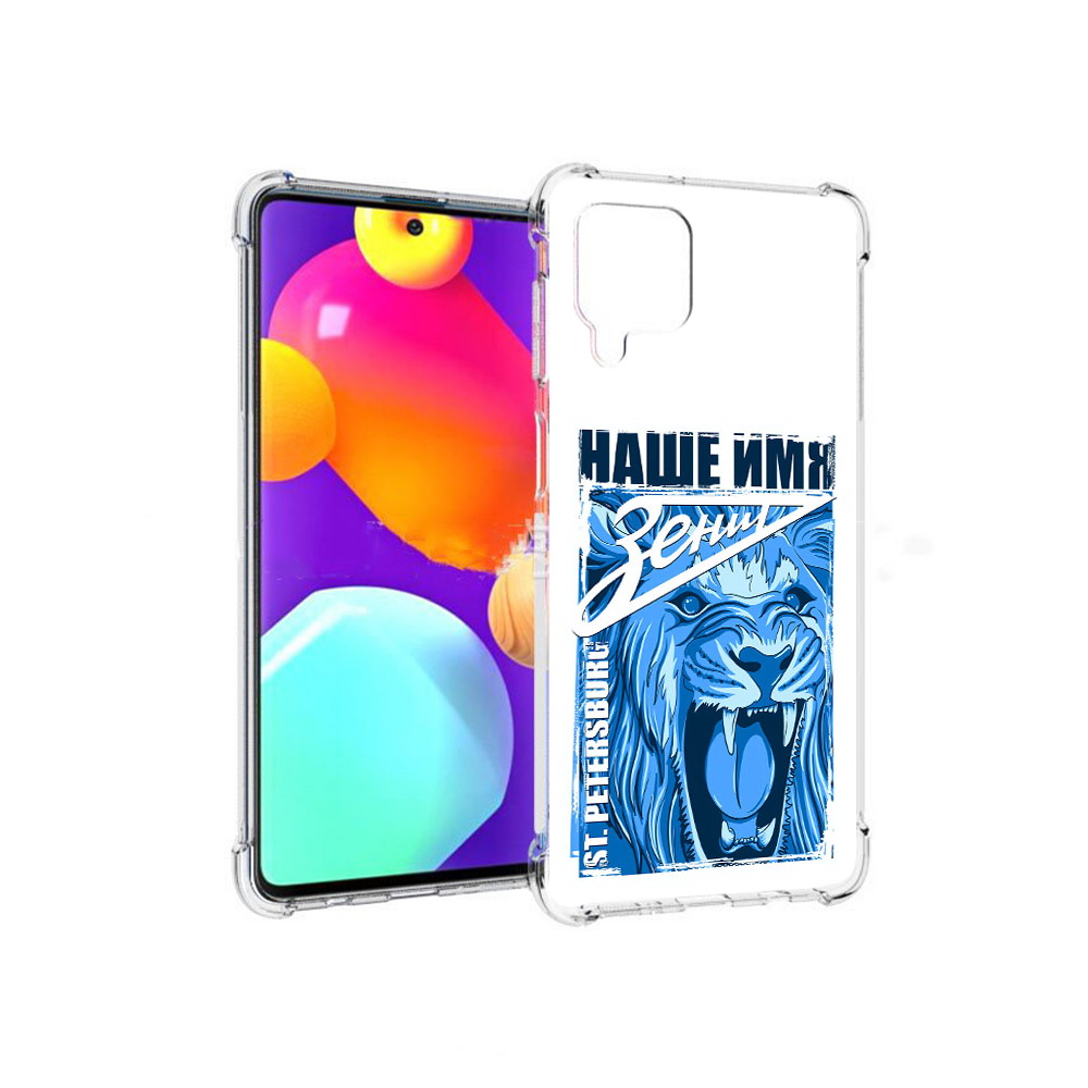 

Чехол MyPads Tocco для Samsung Galaxy M62 ФК наше имя зенит (PT158430.541.183), Прозрачный, Tocco