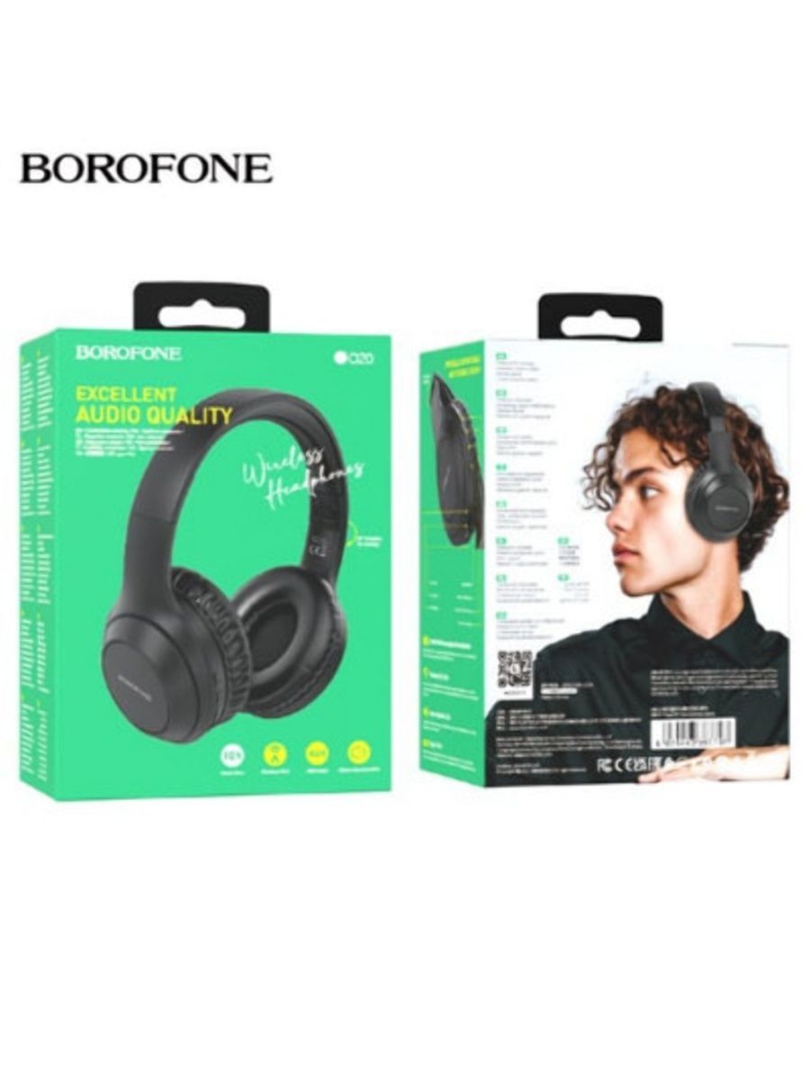 

Беспроводные наушники Borofone BO20 Black (989089), BO20