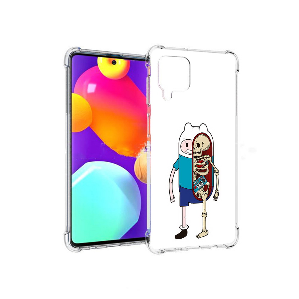 

Чехол MyPads Tocco для Samsung Galaxy M62 Финн скелет (PT158430.541.187), Прозрачный, Tocco