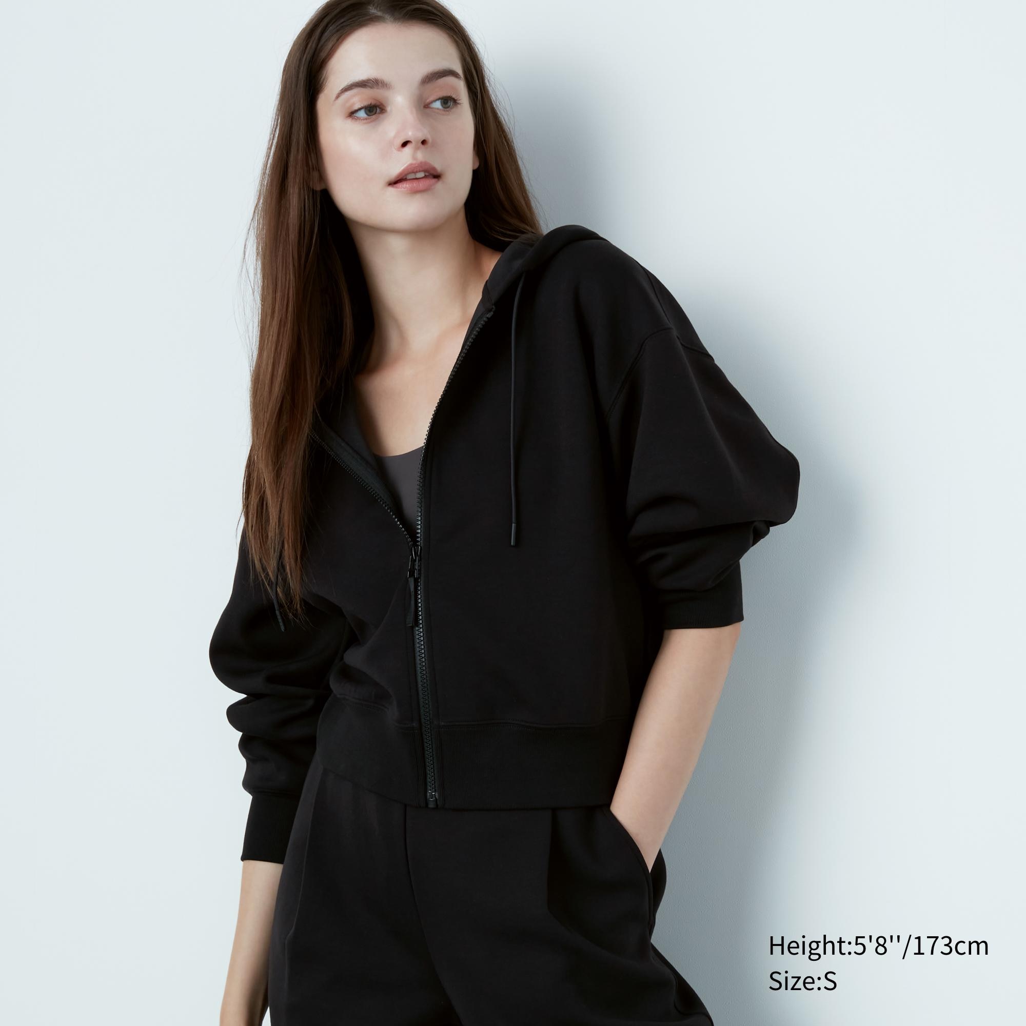 

Толстовка женская UNIQLO 452214COL09 черная XL (доставка из-за рубежа), 452214COL09
