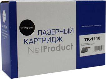 

Тонер-картридж NetProduct (N-TK-1110) для Kyocera FS-1040/1020MFP/1120MFP, 2,5K