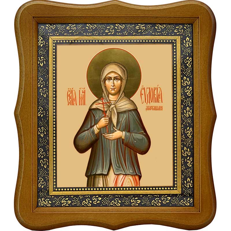 

Евдокия Мартишкина мученица. Икона на холсте.