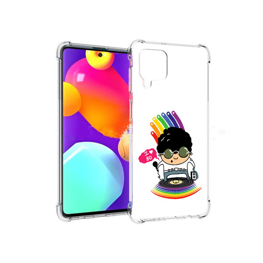 

Чехол MyPads Tocco для Samsung Galaxy M62 Я люблю 80-е (PT158430.541.205), Прозрачный, Tocco