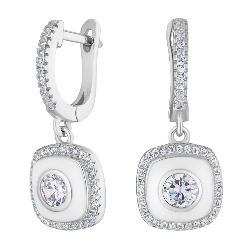 

Серьги из серебра с эмалью ЮВЕЛИР КАРАТ B13965-E, B13965-E