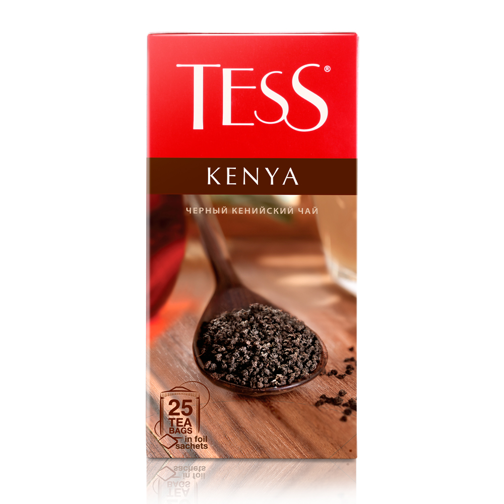 Чай чёрный Tess Kenia, 25 пакетиков