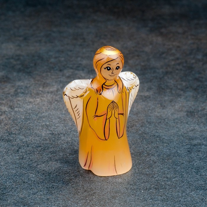 

Сувенир "Ангел" мини, 6х3,5 см, селенит, Красный, Пасха