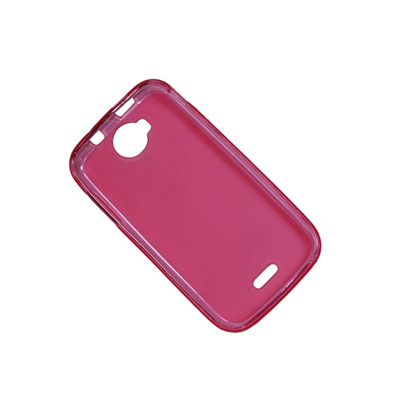 

Чехол для Fly IQ443 силиконовый матовый <розовый>
