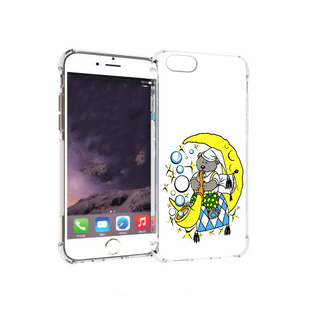 

Чехол MyPads Tocco для Apple iPhone 6 Сырная луна (PT54043.605.167), Прозрачный, Tocco