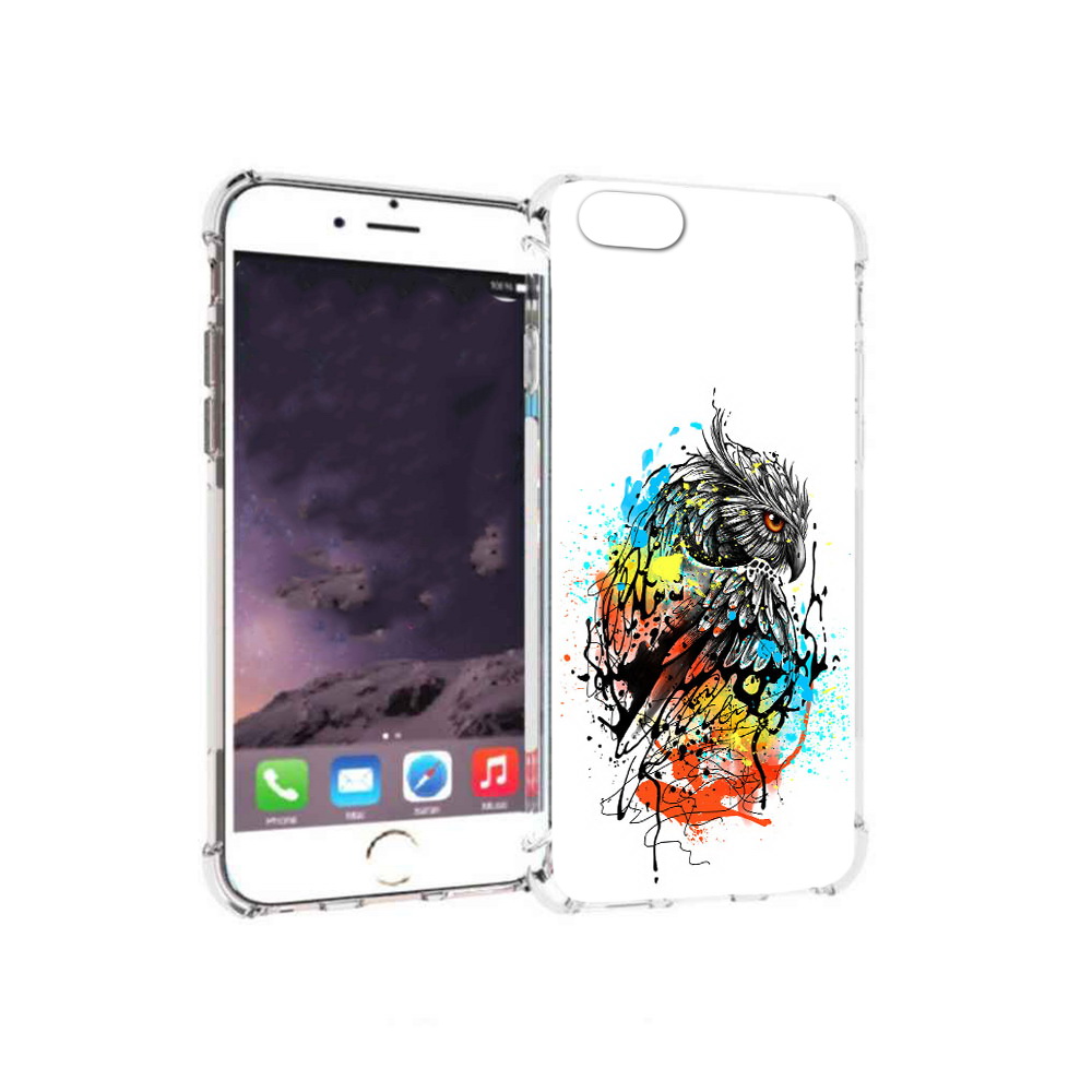 

Чехол MyPads Tocco для Apple iPhone 6 Творческая сова (PT54043.605.170), Прозрачный, Tocco