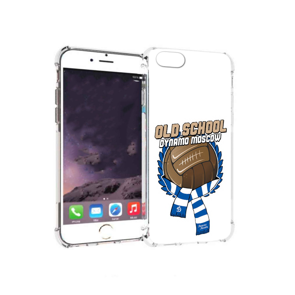 

Чехол MyPads Tocco для Apple iPhone 6 ФК Динамо олд скул (PT54043.605.176), Прозрачный, Tocco