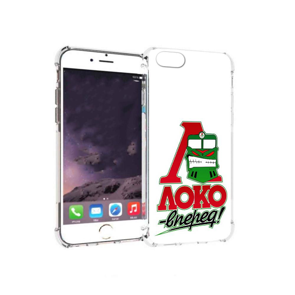 

Чехол MyPads Tocco для Apple iPhone 6 ФК локо вперед (PT54043.605.181), Прозрачный, Tocco