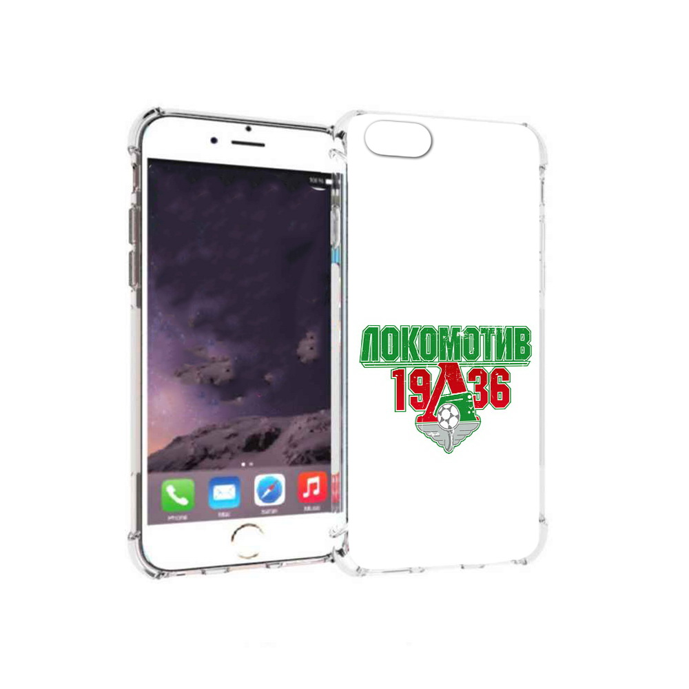 

Чехол MyPads Tocco для Apple iPhone 6 ФК локомотив 1936 (PT54043.605.182), Прозрачный, Tocco